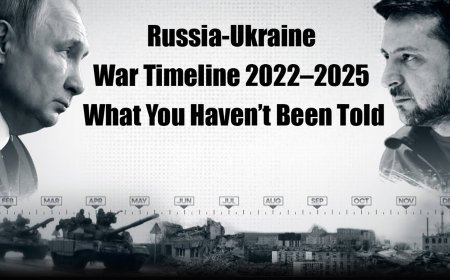 Russia-Ukraine War Timeline 2022–2025: What You Haven’t Been Told