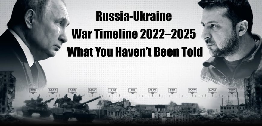 Russia-Ukraine War Timeline 2022–2025: What You Haven’t Been Told