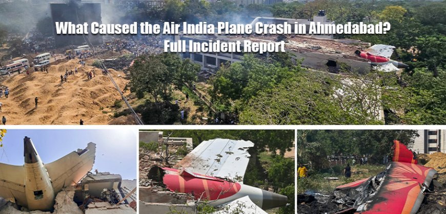 What Caused the Air India Plane Crash in Ahmedabad? Full Incident Report